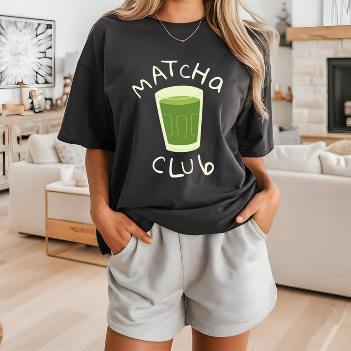 MATCHA CLUB GRAPHIC TEE