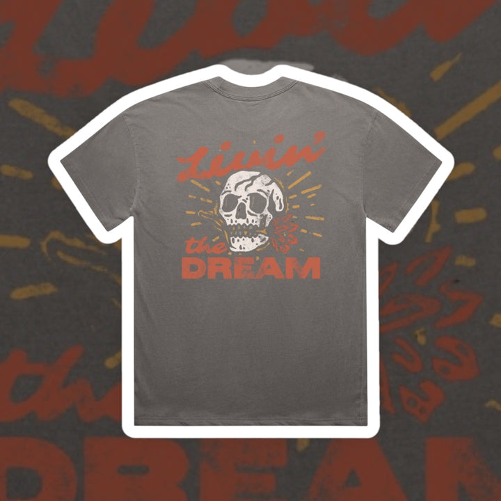LIVIN' THE DREAM GRAPHIC TEE