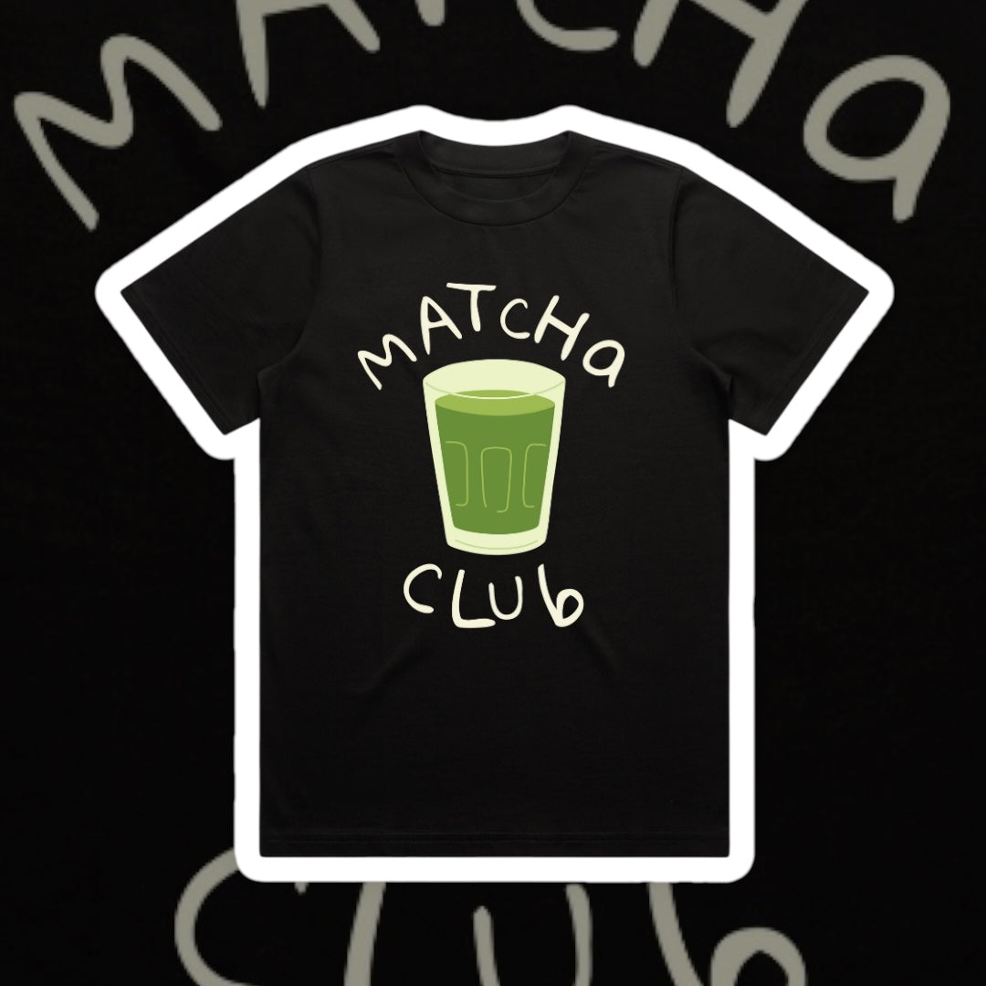 MATCHA CLUB GRAPHIC TEE