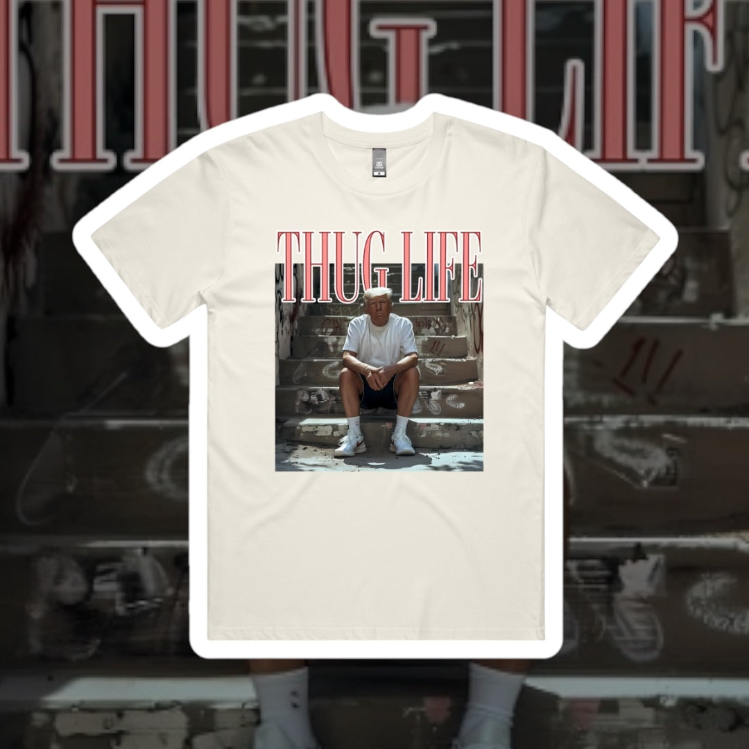 TRUMP THUG LIFE GRAPHIC TEE