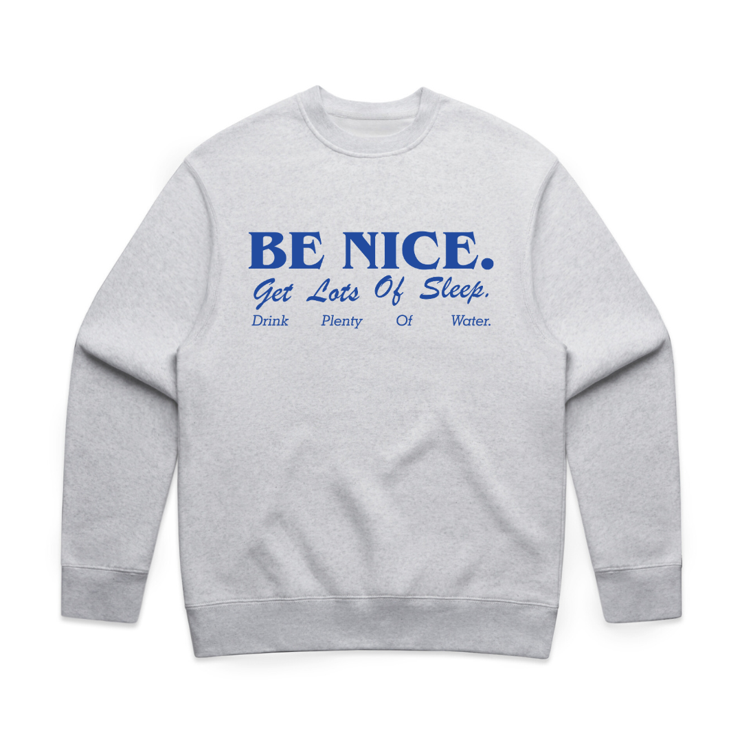 BE NICE SLOGAN CREW