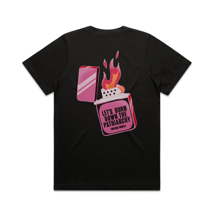 BURN THE PATRIARCHY GRAPHIC TEE