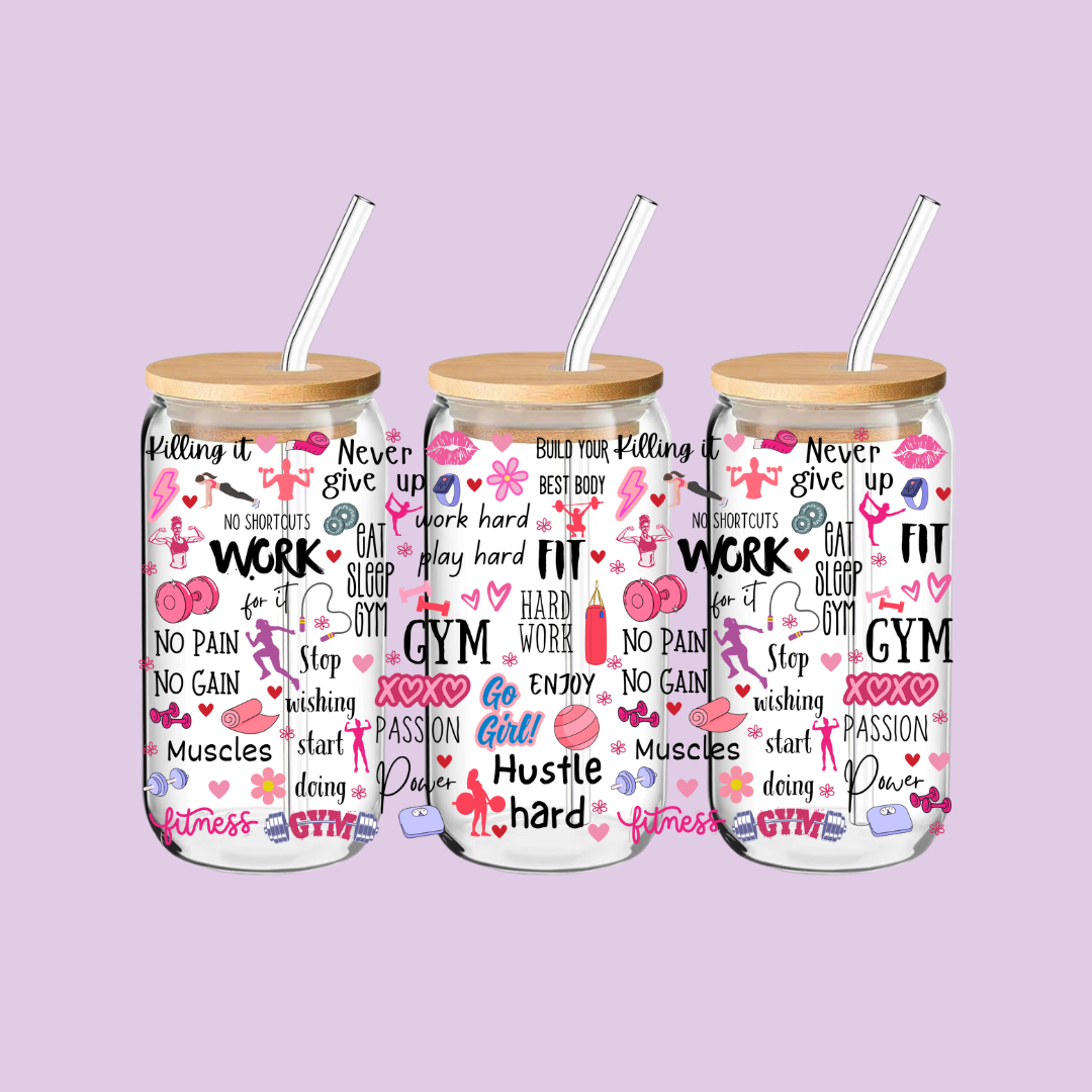 Eat Sleep Gym Tumbler