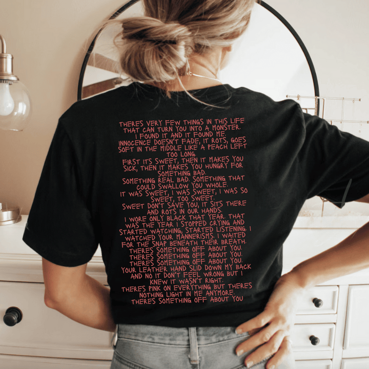 SOMETHING OFF ABOUT YOU GRAPHIC TEE