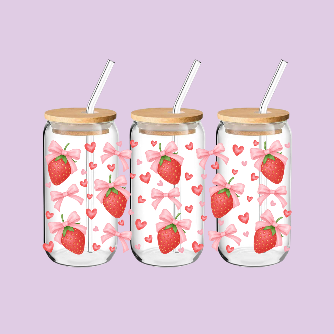 Pinkish Strawberry Tumbler