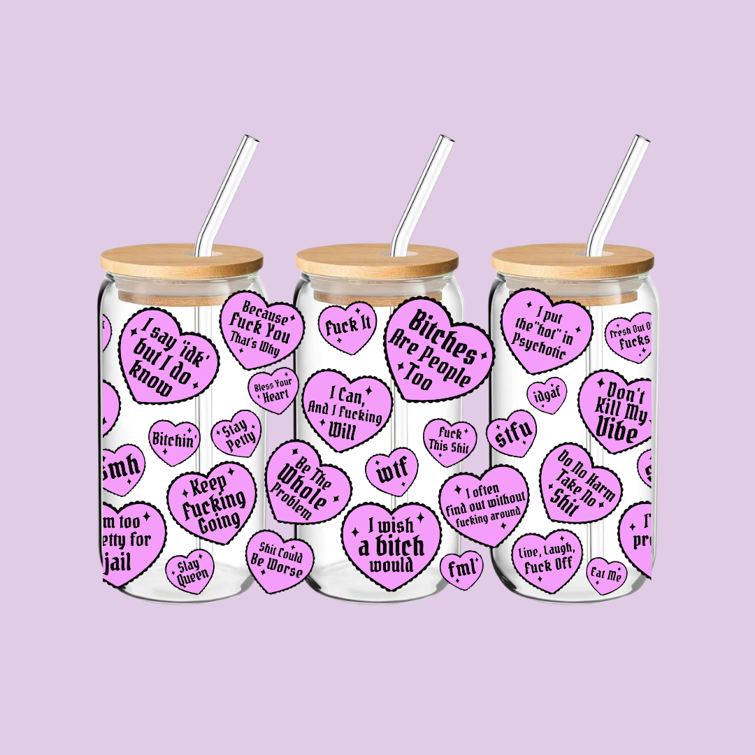 Heart Vulgar Tumbler