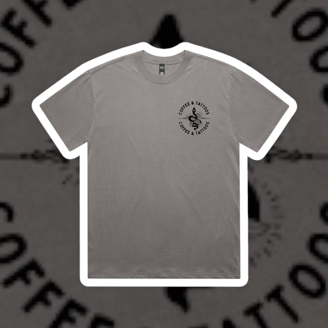 COFFEE & TATTOOS GRAPHIC TEE