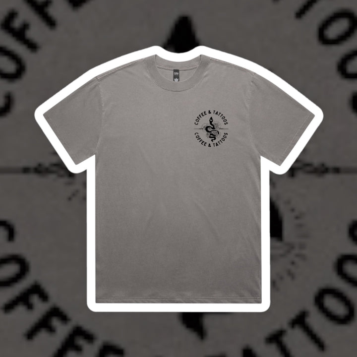 COFFEE & TATTOOS GRAPHIC TEE