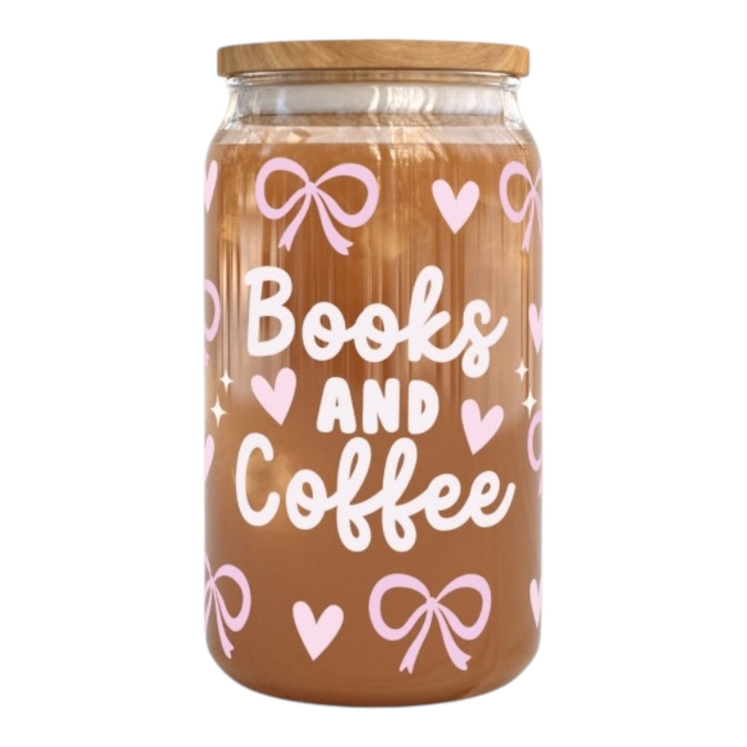 Books and Coffee Tumbler