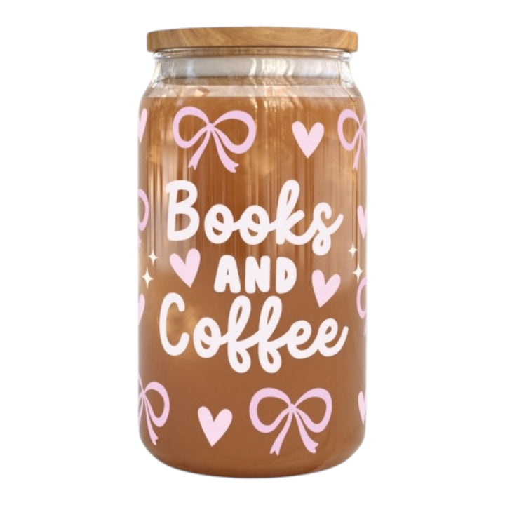 Books and Coffee Tumbler