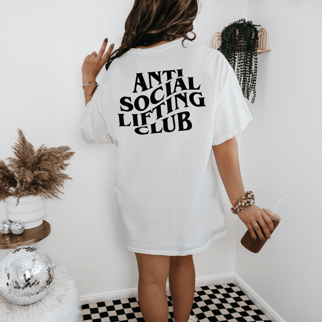 ANTI SOCIAL LIFTING CLUB TEE - Vintage Rebels