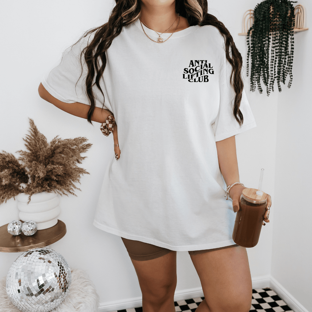ANTI SOCIAL LIFTING CLUB TEE - Vintage Rebels