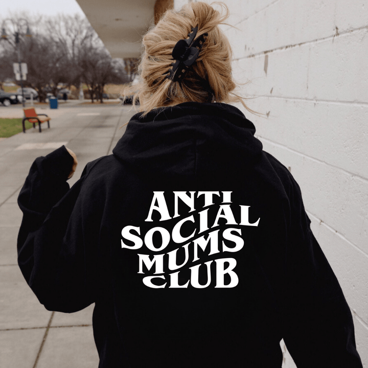 ANTI SOCIAL MUMS CLUB HOODY - Vintage Rebels