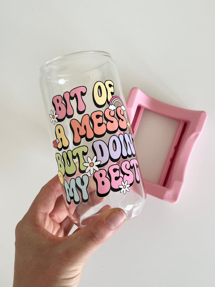 Bit Of A Mess Tumbler - Vintage Rebels