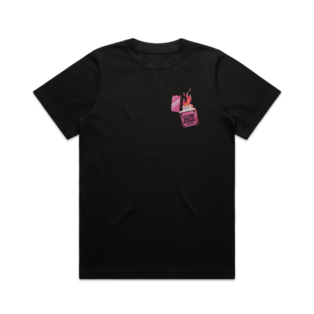 BURN THE PATRIARCHY GRAPHIC TEE