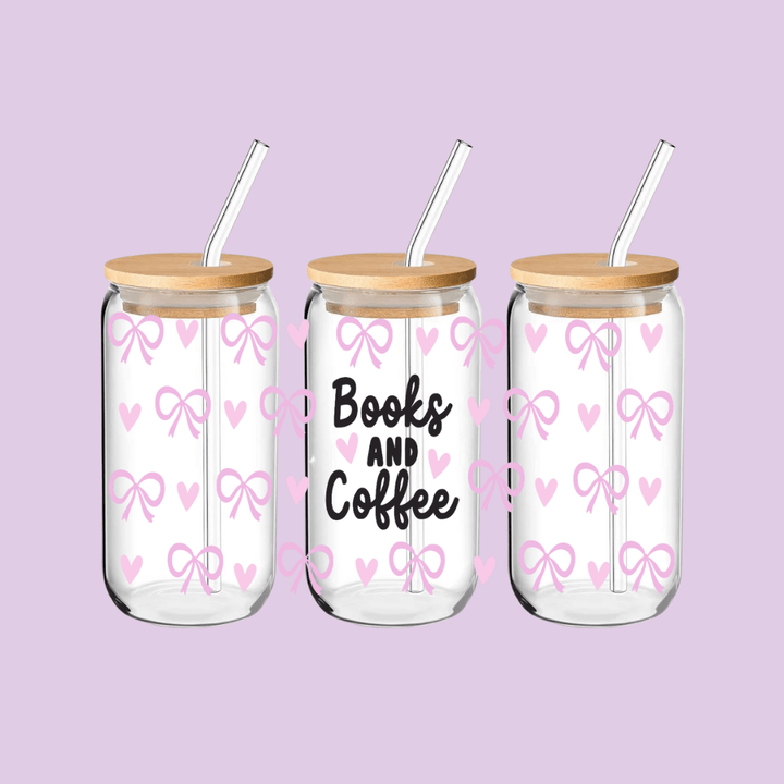 Books and Coffee Tumbler - Vintage Rebels