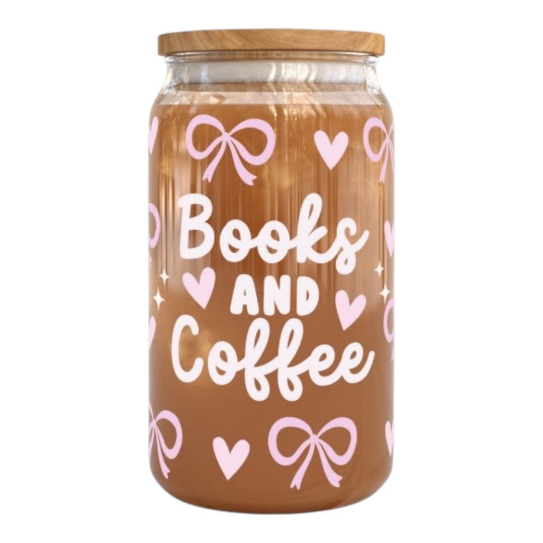 Books and Coffee Tumbler - Vintage Rebels