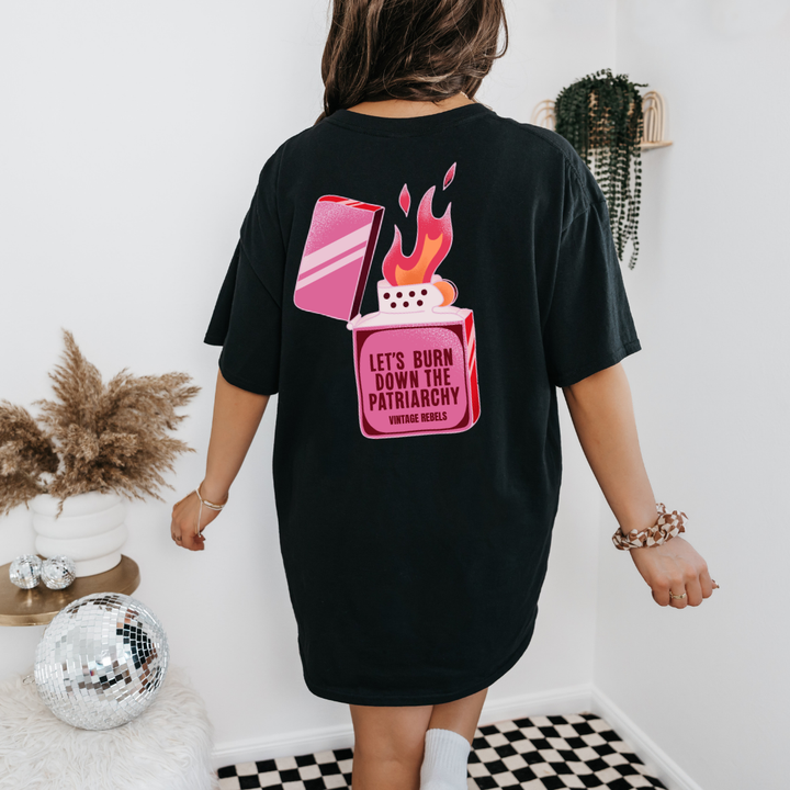 BURN THE PATRIARCHY GRAPHIC TEE