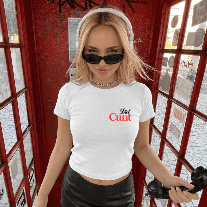 DIET CUNT BABY TEE - Vintage Rebels