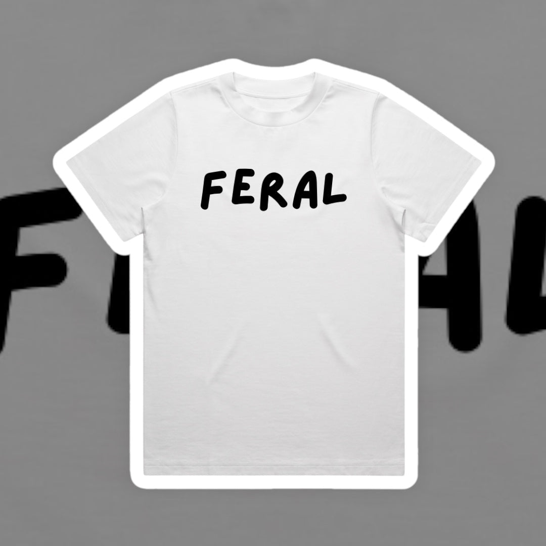 FERAL TEE - Vintage Rebels