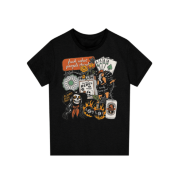 FUCK WHAT PEOPLE THINK GRAPHIC TEE