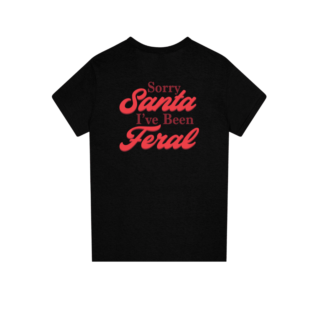 LIMITED EDITION: SORRY SANTA TEE - Vintage Rebels