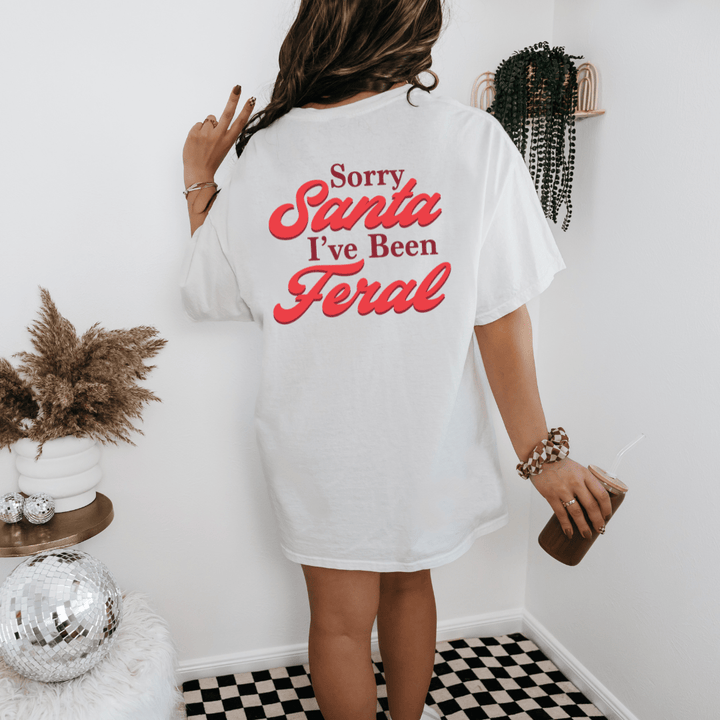 LIMITED EDITION: SORRY SANTA TEE - Vintage Rebels