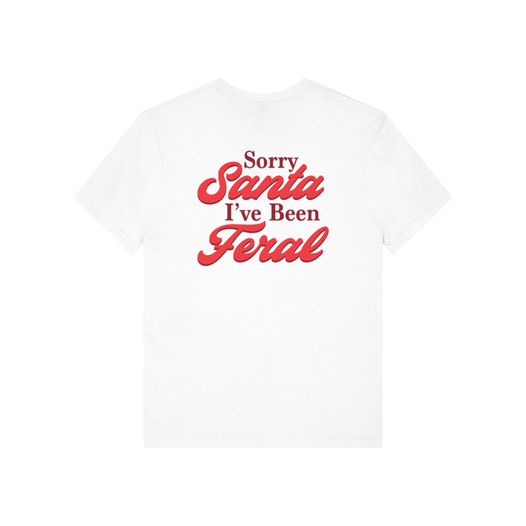 LIMITED EDITION: SORRY SANTA TEE - Vintage Rebels