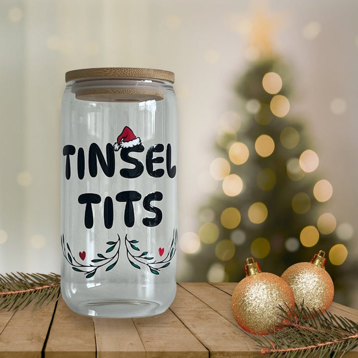 LIMITED EDITION: Tinsel Tits Tumbler - Vintage Rebels
