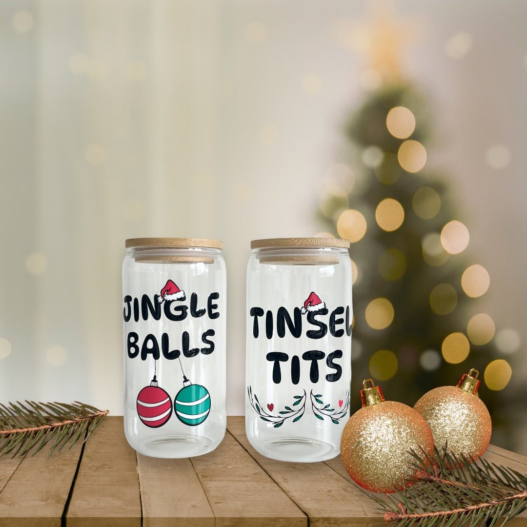 LIMITED EDITION: Tinsel Tits Tumbler - Vintage Rebels