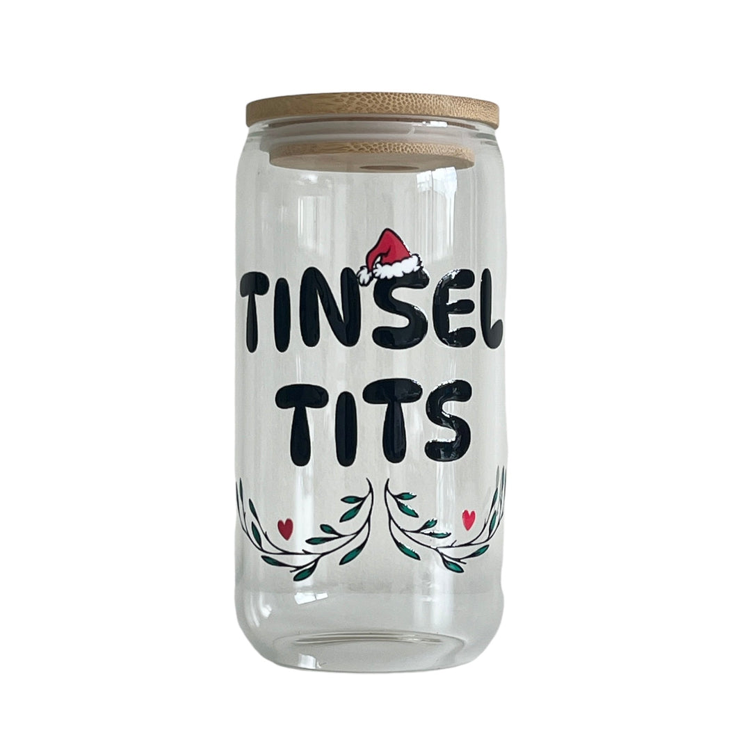 LIMITED EDITION: Tinsel Tits Tumbler - Vintage Rebels