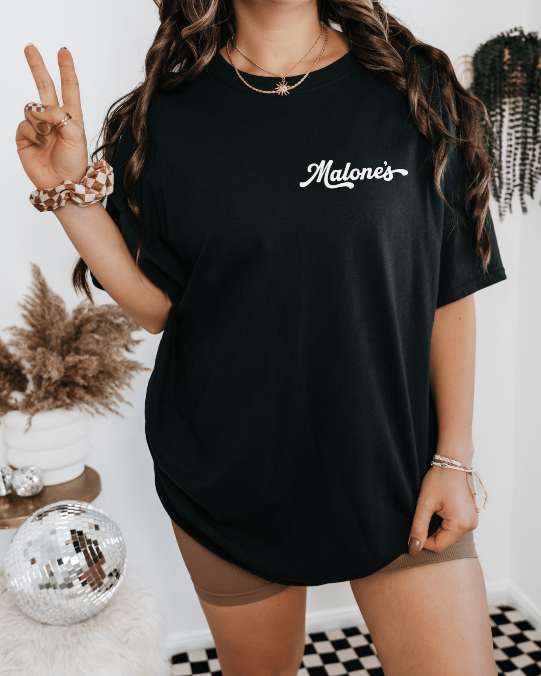 Malone's Cafe Tee | Fandom Graphic T-Shirt - Vintage Rebels