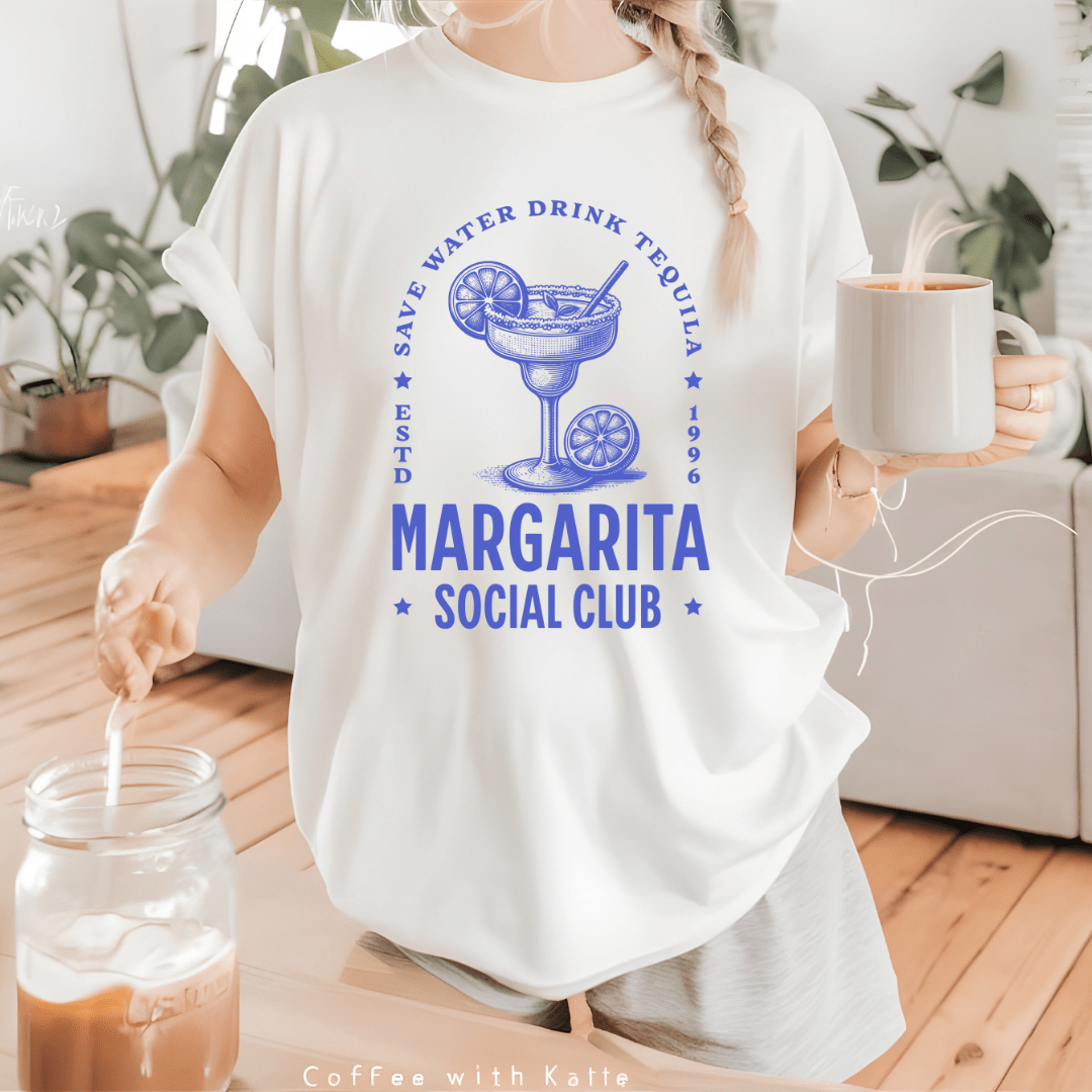 MARGARITA SOCIAL CLUB GRAPHIC TEE - Vintage Rebels