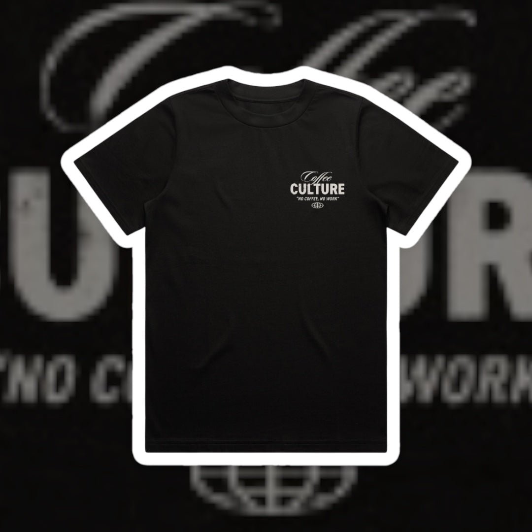 NO WORK NO COFFEE GRAPHIC TEE - Vintage Rebels