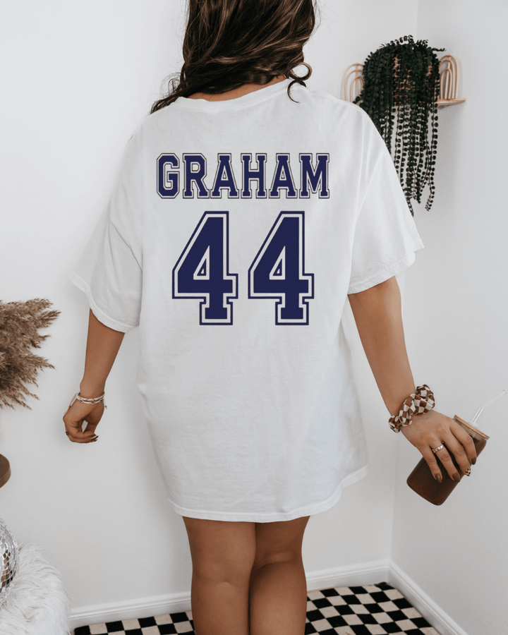 Off Campus Briar Uni Tee | Fandom Graphic T-Shirt - Vintage Rebels
