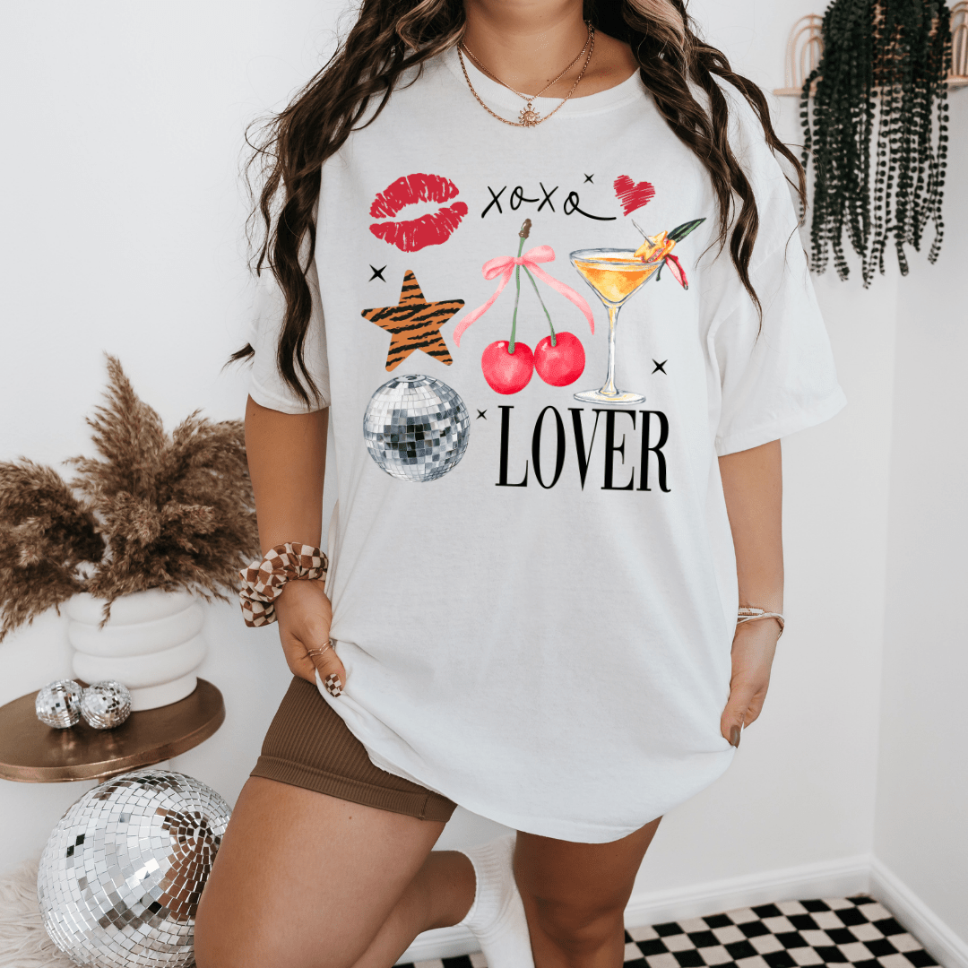 RETRO LOVER GRAPHIC TEE - Vintage Rebels