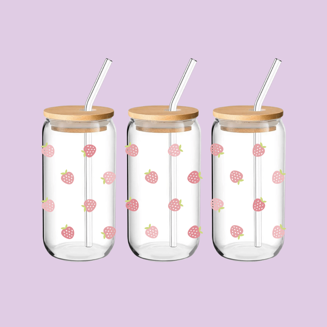 Strawberries Tumbler - Vintage Rebels