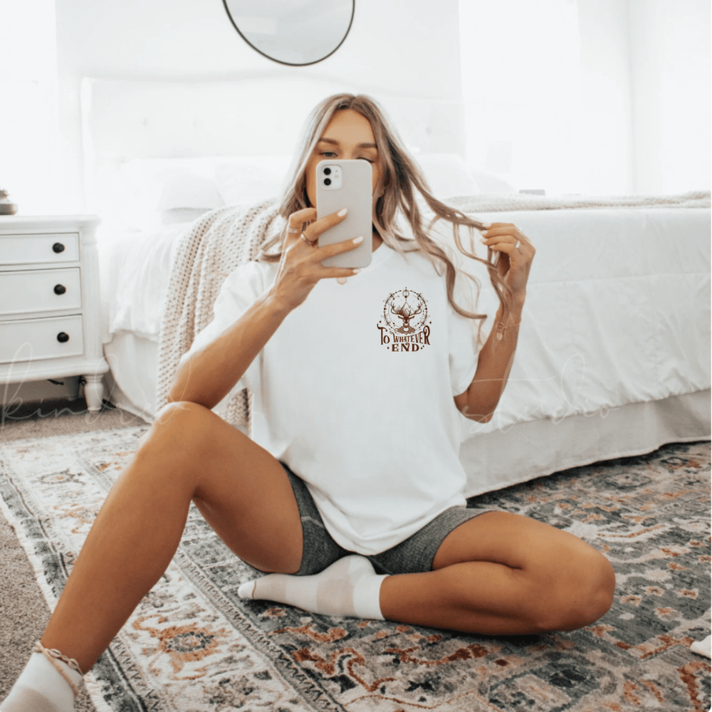 TO WHATEVER END BOOKISH GRAPHIC TEE - Vintage Rebels