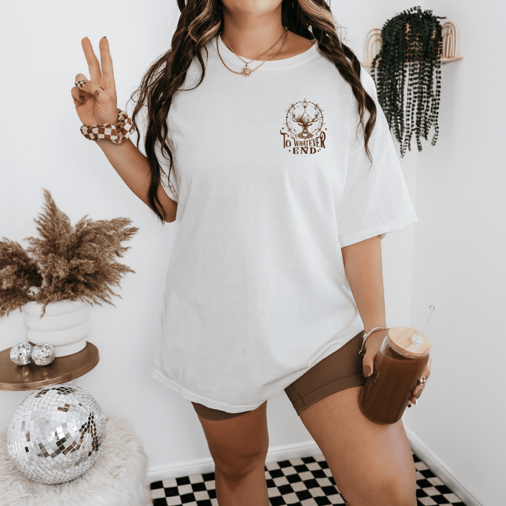 TO WHATEVER END BOOKISH GRAPHIC TEE - Vintage Rebels