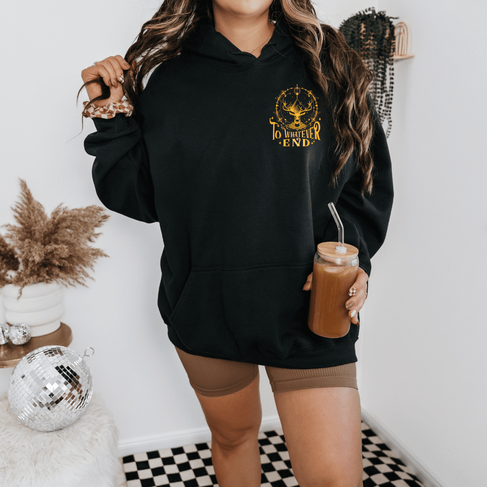 TO WHATEVER END BOOKISH HOODY - Vintage Rebels