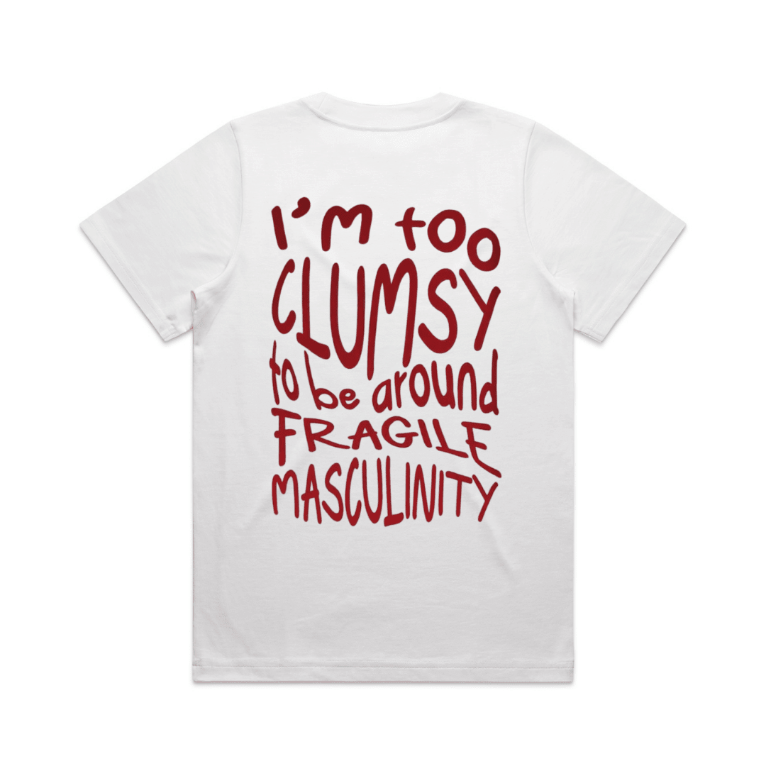 TOO CLUMSY TEE - Vintage Rebels