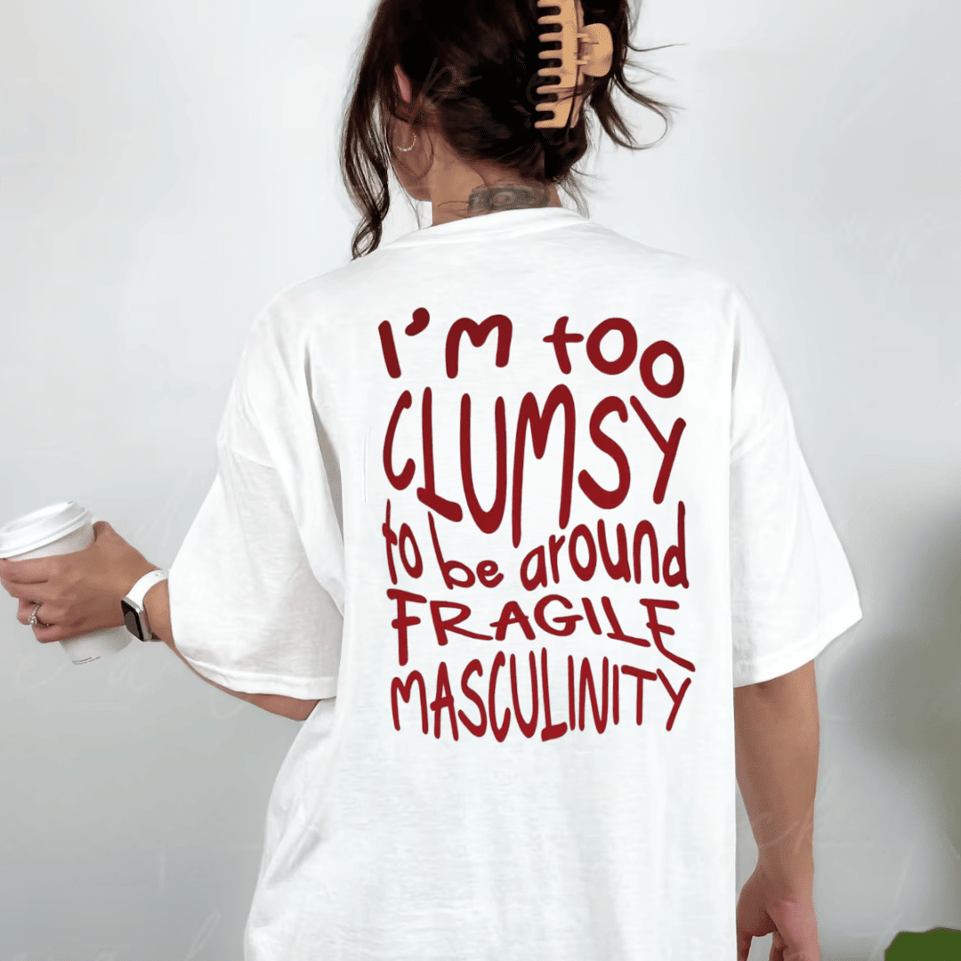 TOO CLUMSY TEE - Vintage Rebels